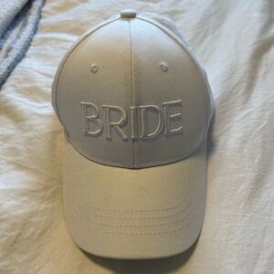 White Bride Hat